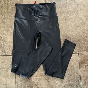 Black spank leggings